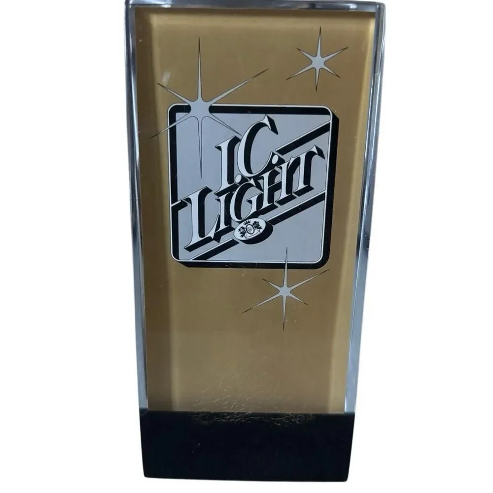 I.C. Light Vintage Acrylic Beer Tap Handle Pittsburgh Brewing Company